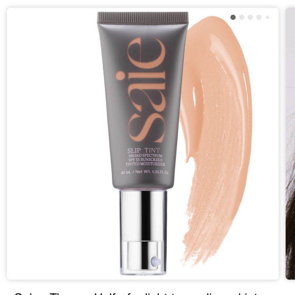 Saie Slip Tint Tinted Moisturizer